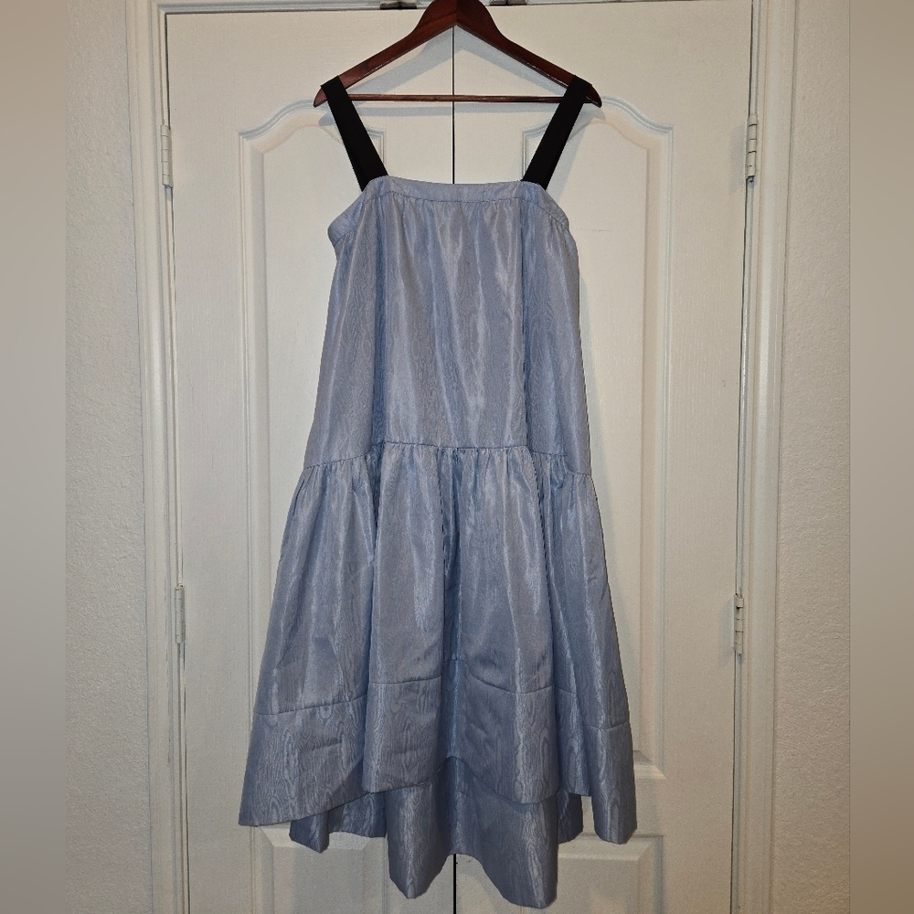 Adam Lippes Collective Asymmetrical Swing Dress | Size 10 #N5 - Picture 3 of 15